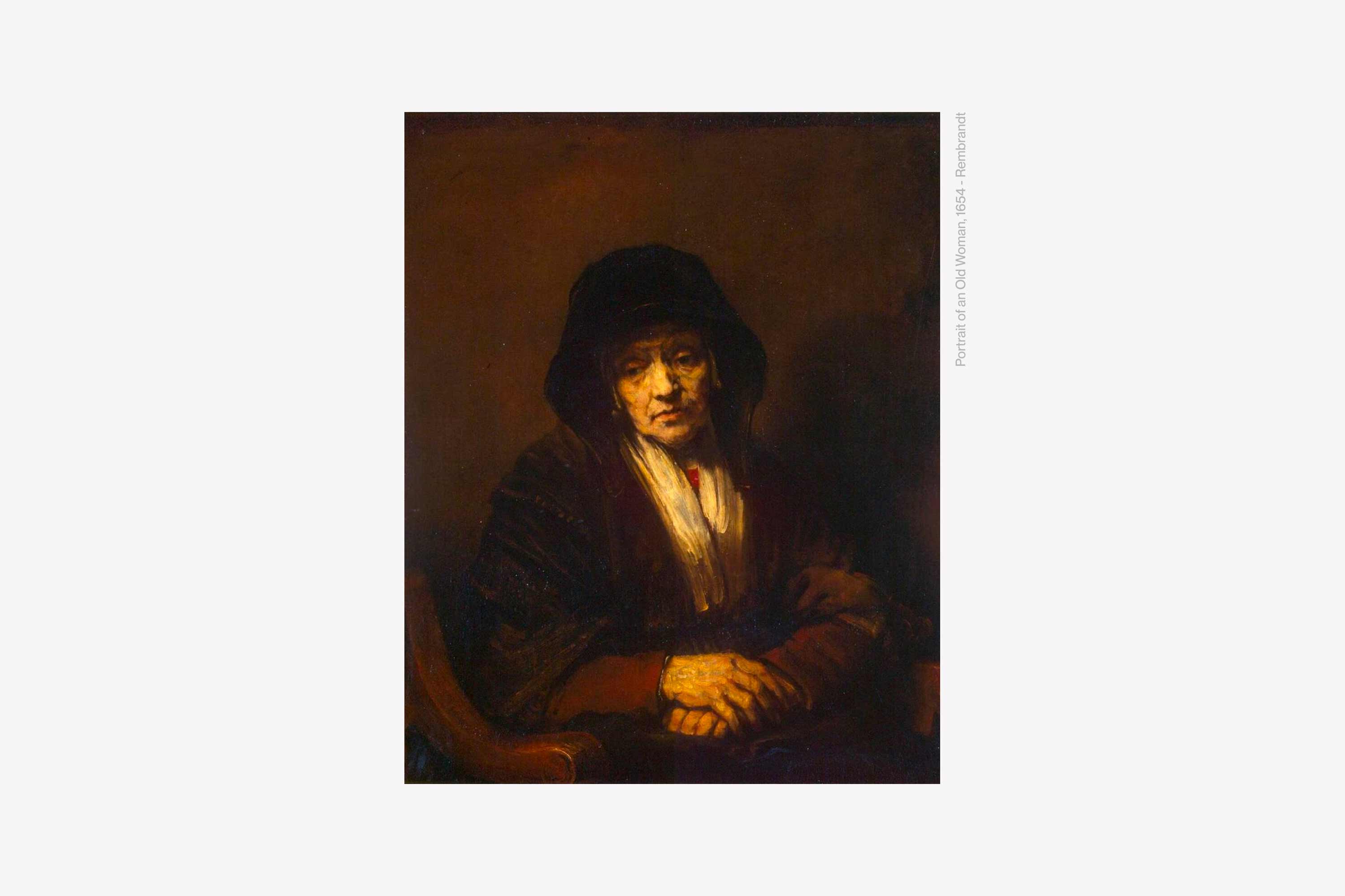Portrait of an Old Woman (1654) 
